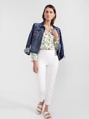 Hobbs White Florence Blouse - Image 3 of 4