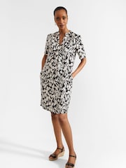 Hobbs Black Lucille Dress - Image 1 of 4