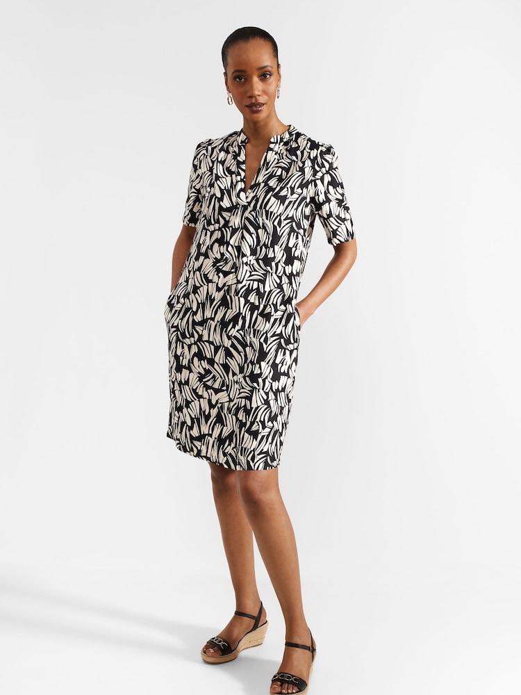 Hobbs Black Lucille Dress - Image 1 of 4