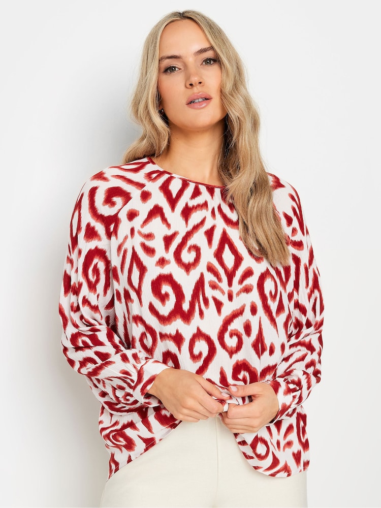 Long Tall Sally Print Raglan Sleeve Top - Imagen 1 de 5 Long Tall Sally Print Raglan Sleeve Top - Imagen 1 de 5