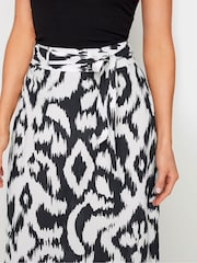 Long Tall Sally Black Abstract Maxi Skirt - Image 3 of 5