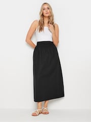 Long Tall Sally Black Shir Waist Midaxi Skirt - Image 1 of 5