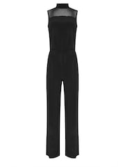 Long Tall Sally ärmelloser Jumpsuit aus Netzstoff - Bild 5 von 5