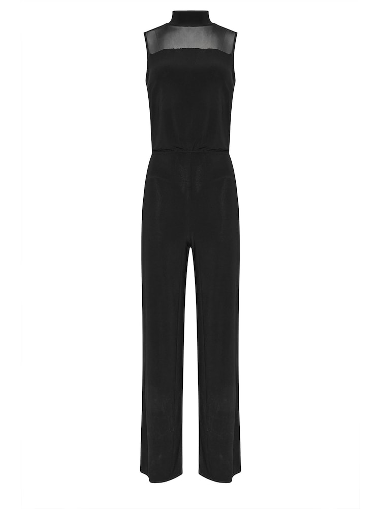 Long Tall Sally ärmelloser Jumpsuit aus Netzstoff - Bild 5 von 5 Long Tall Sally ärmelloser Jumpsuit aus Netzstoff - Bild 5 von 5