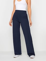 Long Tall Sally Blue Wide Leg Yoga Pants - Image 2 of 5