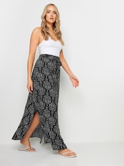 Long Tall Sally Black Print Maxi Skirt - Image 1 of 5