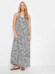 Long Tall Sally Black Racer Back Maxi Dress - Image 1 of 6