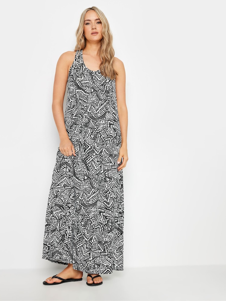 Long Tall Sally Black Racer Back Maxi Dress - Image 1 of 6