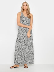 Long Tall Sally Black Racer Back Maxi Dress - Image 2 of 6