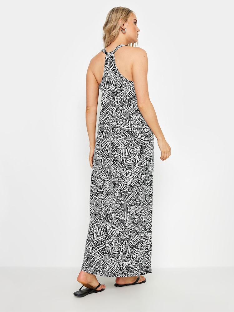 Long Tall Sally Black Racer Back Maxi Dress - Image 3 of 6