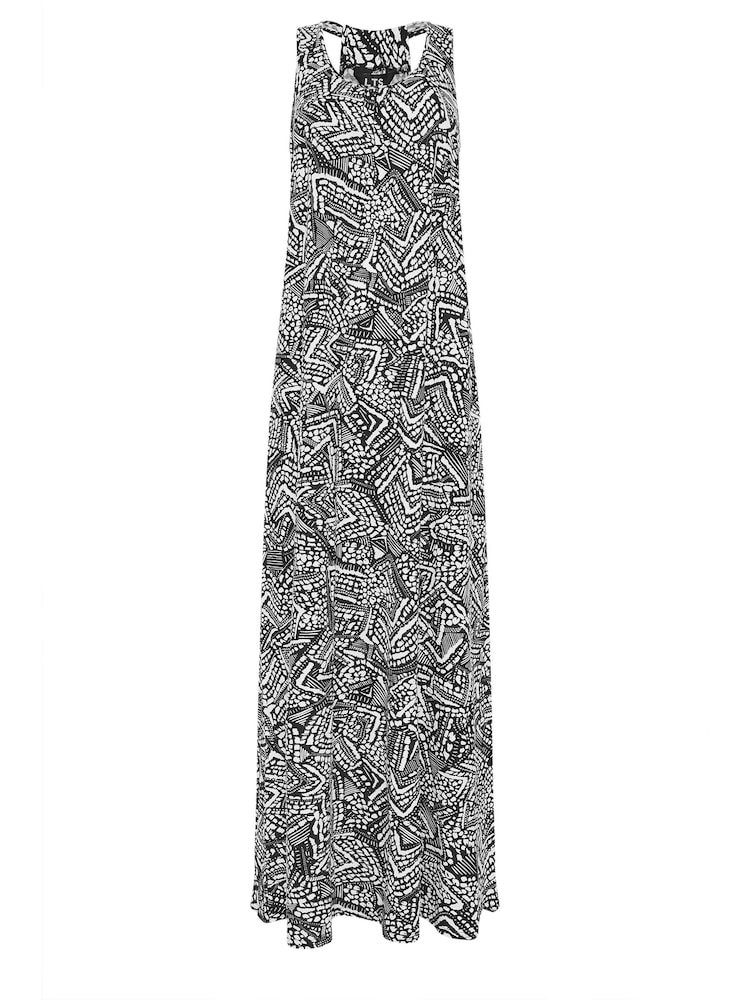 Long Tall Sally Black Racer Back Maxi Dress - Image 6 of 6