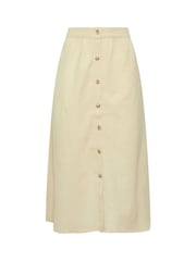 חצאית פשתן מכופתרת של Long Tall Sally - תמונה 4 מתוך 5