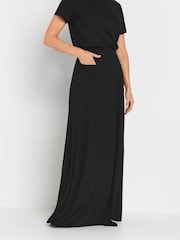 Long Tall Sally Black Maxi Fit And Flare Skirt - Image 4 of 4