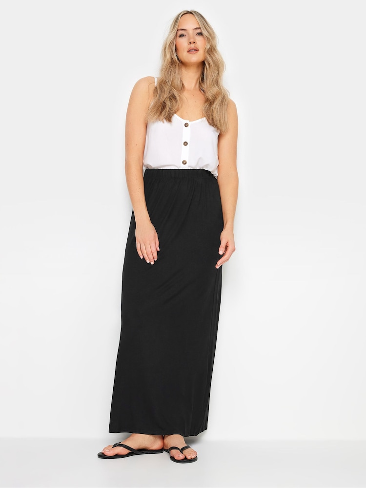Long Tall Sally Black Jersey Tube Skirt - Image 1 of 4