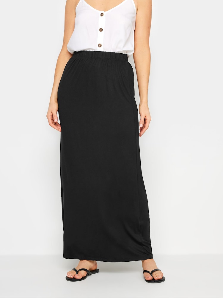 Long Tall Sally Black Jersey Tube Skirt - Image 2 of 4