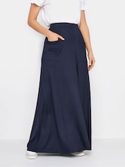 Long Tall Sally Blue Fit And Flare Skirt - Image 2 of 5