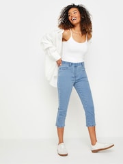 M&Co Blue Petite Capri Jeans - Image 2 of 5