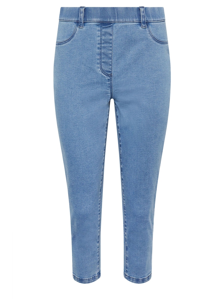 M&Co Blue Petite Capri Jeans - Image 5 of 5