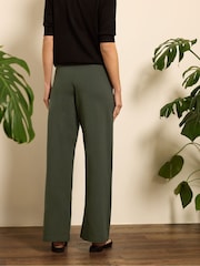 M&Co Green Wide Leg Yoga Trousers - Image 3 of 5