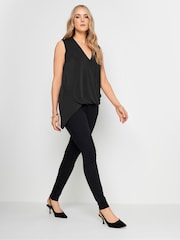 Long Tall Sally Asymetric Wrap Top - Imagen 2 de 4