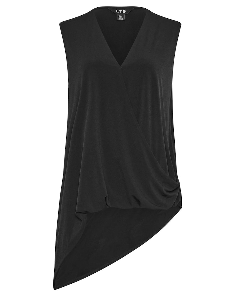 Long Tall Sally Asymetric Wrap Top - Imagen 4 de 4