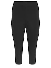 M&Co Black Cropped Bengaline Trousers - Image 5 of 5