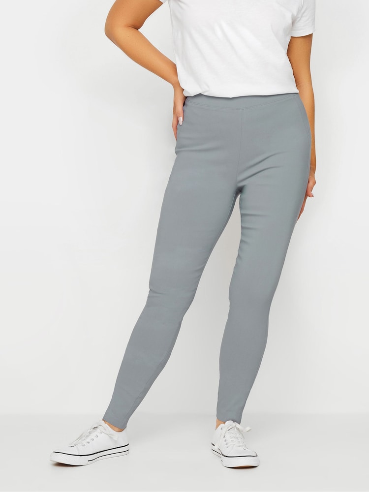 M&Co Grey Skinny Bengaline Trouser - Image 1 of 4