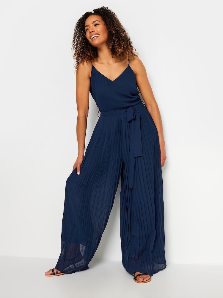 M&Co Pleated Jumpsuit - Imagen 1 de 5