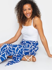 M&Co Blue Tile Midi Skirt - Image 4 of 5
