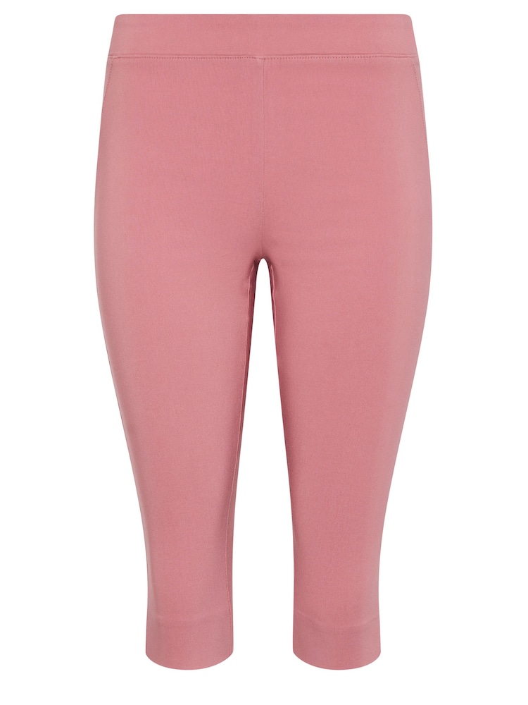 M&Co Petite Cropped Bengaline Trousers - Bild 4 von 4