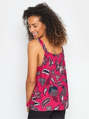 M&Co Pink Bold Print Sleeveless Cami - Image 3 of 5