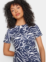 M&Co Blue Markings Printed Dress - Image 5 of 6