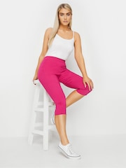 M&Co Pink Cropped Bengaline Trousers - Image 2 of 5