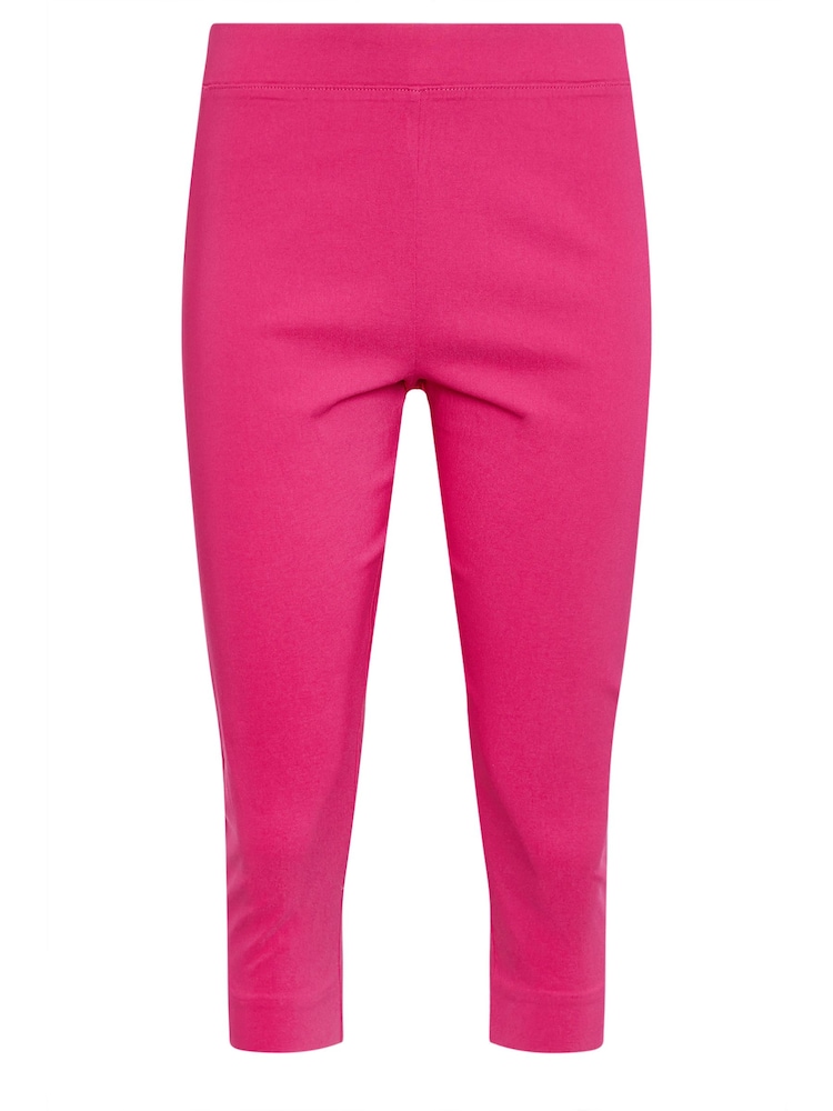 M&Co Pink Cropped Bengaline Trousers - Image 5 of 5 M&Co Pink Cropped Bengaline Trousers - Image 5 of 5