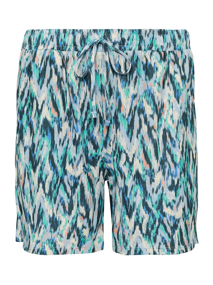 M&Co Blurry Ikat Shorts mit V-Ausschnitt - Bild 5 von 5