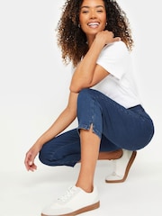 M&Co Blue Petite Capri Jeans - Image 4 of 5