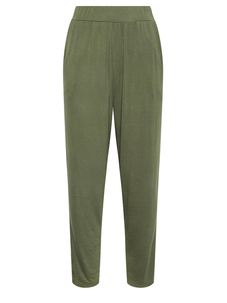 M&Co Green Hareem Jersey Trousers - Image 5 of 5