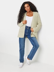M&Co Natural Petite Crochet Cardigan - Image 1 of 5