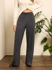 M&Co Grey Wide Leg Yoga Trousers - Image 1 of 5