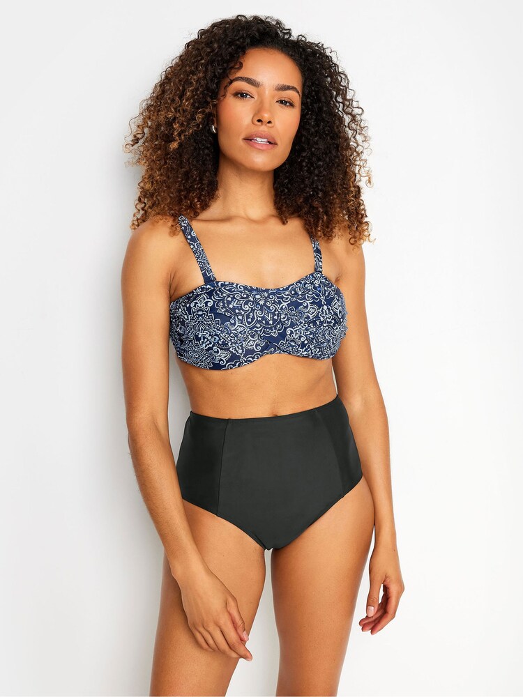 M&Co Black Control Full Bikini Bottoms - Image 1 of 6 M&Co Black Control Full Bikini Bottoms - Image 1 of 6