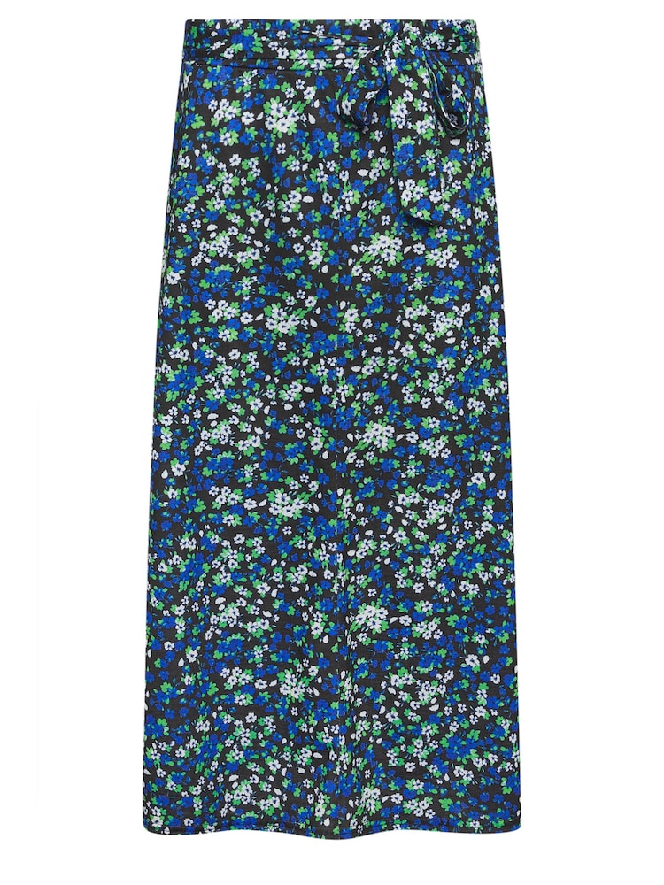 M&Co Ditsy Print Tie Waist Skirt - Bild 5 von 5 M&Co Ditsy Print Tie Waist Skirt - Bild 5 von 5