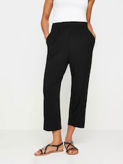 M&Co Black Cropped Hareems Trousers - Image 1 of 5