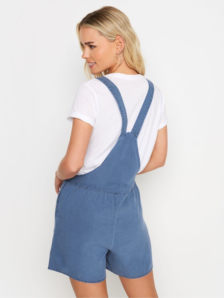 PixieGirl Petite Blue Short Dungarees - Image 3 of 5