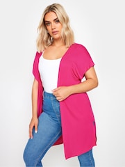 Yours Curve Pink Grown On Cover-Up - Image 1 of 5