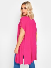 Yours Curve Pink Grown On Cover-Up - Image 3 of 5