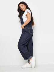 PixieGirl Petite Blue 100% Cotton Straight Leg Dungarees - Image 2 of 5