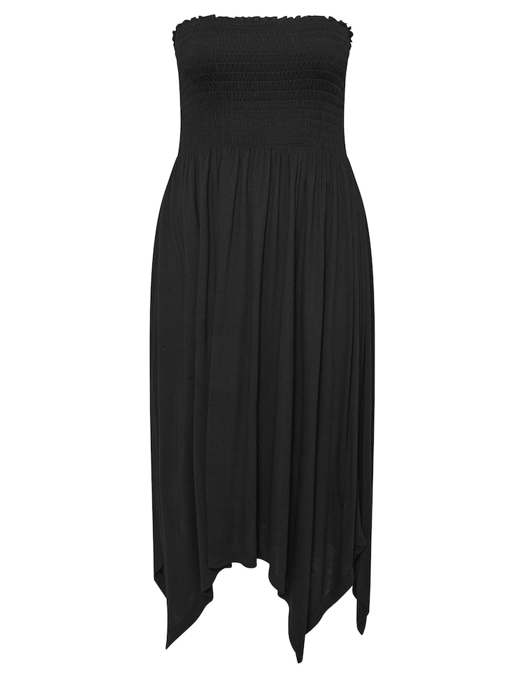 Yours Curve Shir Bandeau Midi Dress - Imagen 5 de 5 Yours Curve Shir Bandeau Midi Dress - Imagen 5 de 5