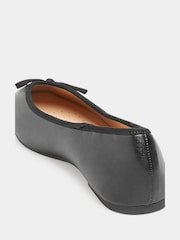 Yours Curve Black Extra Wide Fit Extra Wide Fit Blaise Ballerinas - Image 3 of 5