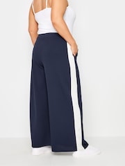Yours Curve Акваланг Side в полоску широкие брюки - Изображение 3 из 5