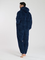 Loungeable Blue Mens All-In-One - Image 2 of 5